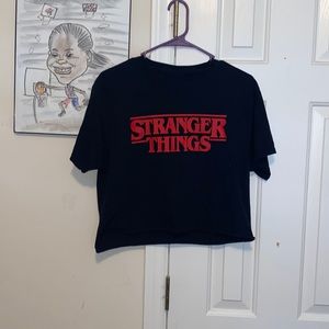 Stranger things Crop top